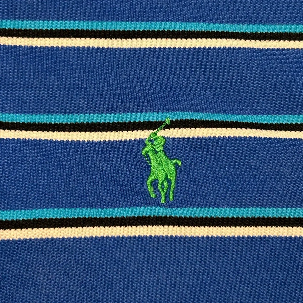Ralph Lauren RLX Men’s Performance Golf Polo Shirt Small‎ Striped
